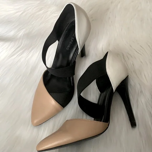 Call it Spring Colour-block Heels - Picture 3 of 9